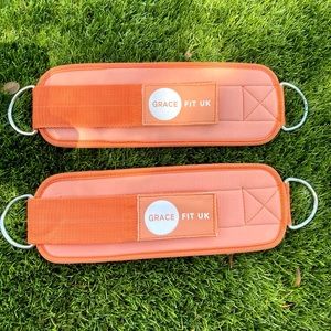 Gym Ankle Straps (Peach)